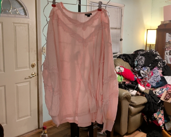 torrid Tops - Torrid Pink Long Sleeve Top